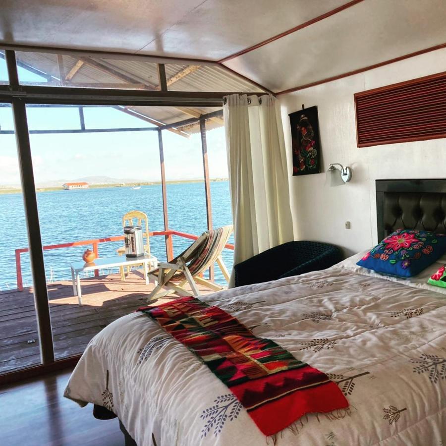 Sol Del Titicaca Lodge Uros المظهر الخارجي الصورة